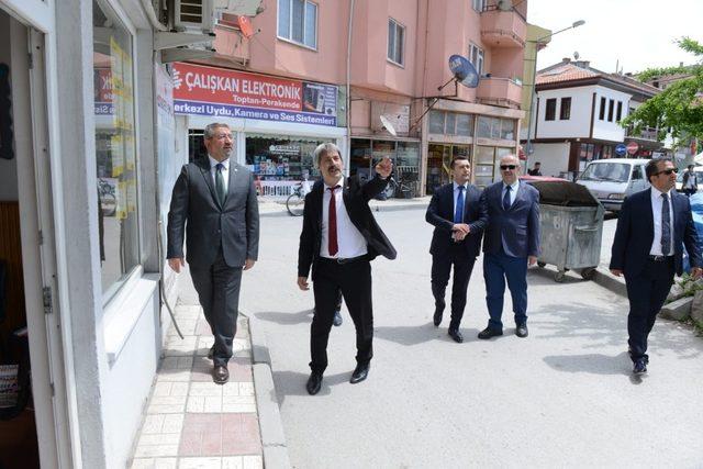 Vakıflar Bölge Müdürü Kılınç Çorum Belediyesi’ni ziyaret etti