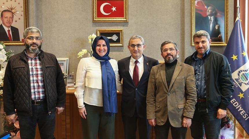 Ziraat m&uuml;hendislerinden Başkan Işık&rsquo;a &rsquo;Hayırlı olsun&rsquo; ziyareti