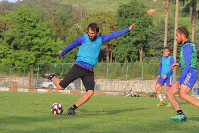 Hatayspor Giresunspor maçının hazırlıklarına başladı