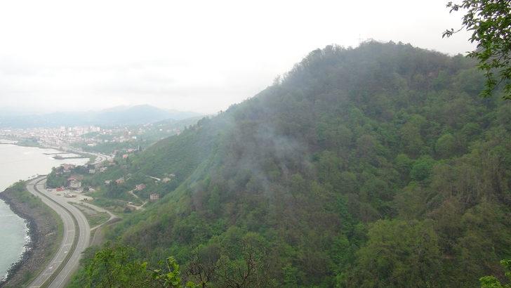 Giresun'da örtü yangını! 9 dönümlük alan cayır cayır böyle yandı G2
