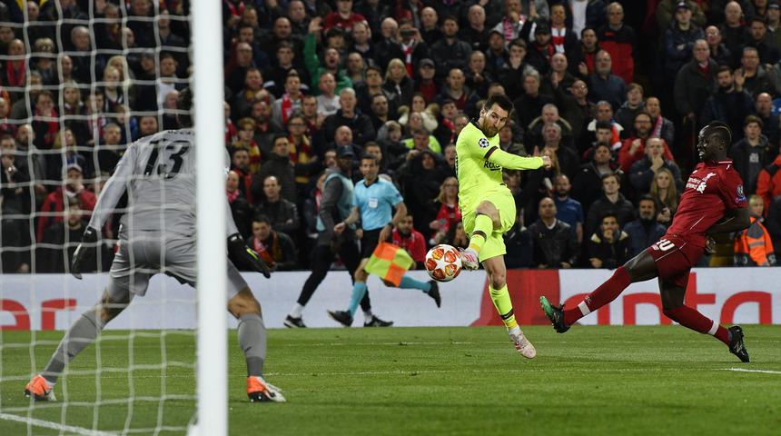 Liverpool Lionel Messi'ye nefes aldırmadı