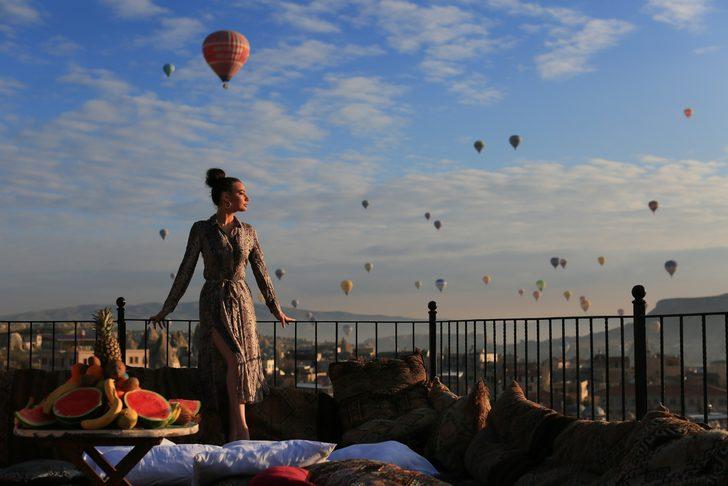 Kapadokya Rusların fotoğraf mekanı oldu G3