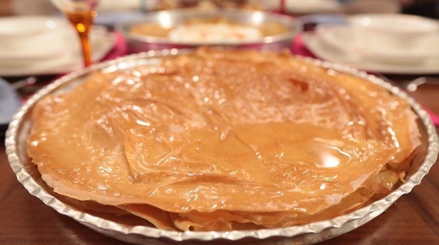 Konya mutfağından sizlere: Kaymak baklavası
