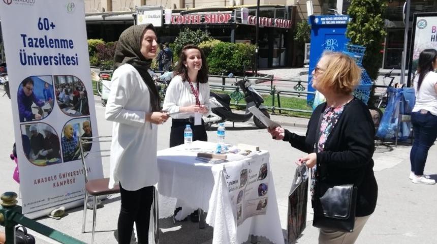 Tazelenme &Uuml;niversitesi Eskişehirlilere tanıtıldı