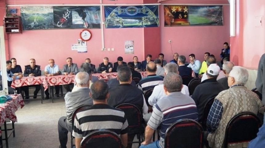 Aydın Emniyeti huzur toplantılarına devam ediyor