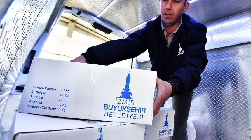 İzmir B&uuml;y&uuml;kşehir Belediyesi&rsquo;nden Ramazan dayanışması