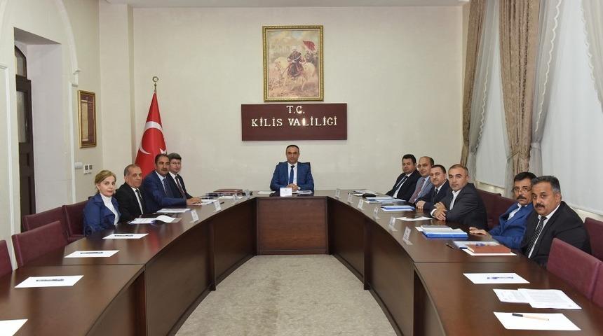 Vali Soyt&uuml;rk başkanlığında tahsisat komisyonu toplandı