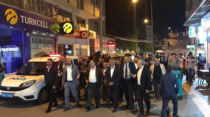 İftar sonrası esnaf ziyareti