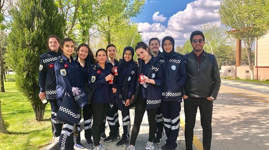 Gediz SHMYO &ouml;ğrencileri &lsquo;&lsquo;Travma Rallisi&rsquo;&rsquo; yarışmasında madalya kazandı