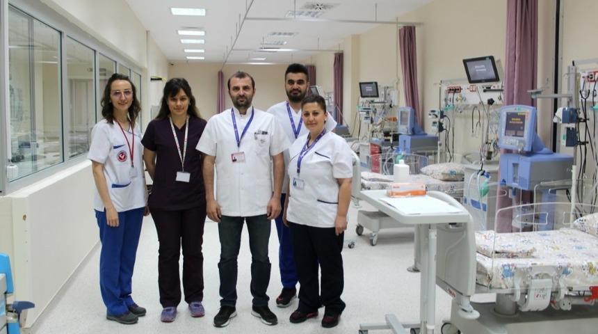 ÇOMÜ Hastanesinde Çocuk Yoğun Bakım Ünitesi hizmet vermeye başladı
