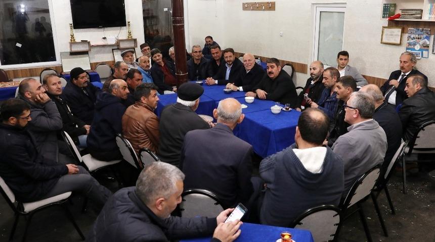 Başkan Sekmen&rsquo;den istişare sohbetleri