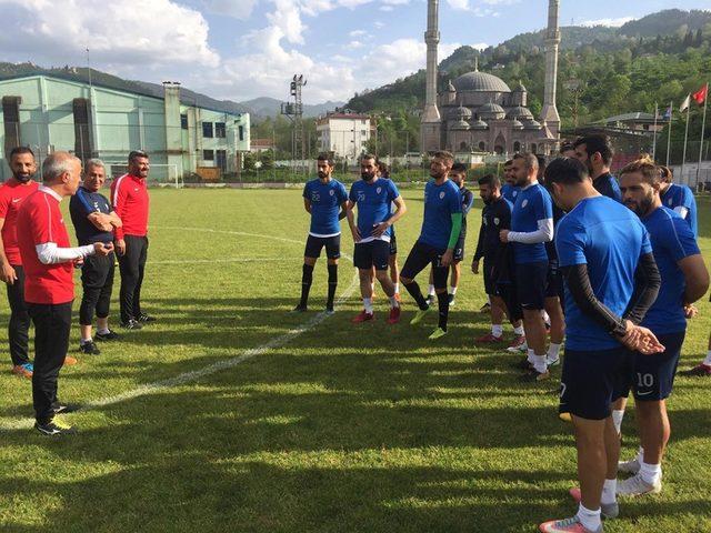 Malatya Yeşilyurt Belediyespor hazırlıklarını Trabzon’da sürdürüyor