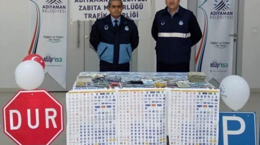 Adıyaman&rsquo;da zabıtadan "trafik" standı