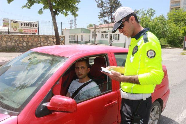 Şehir merkezinde trafik denetimleri sıklaştırıldı