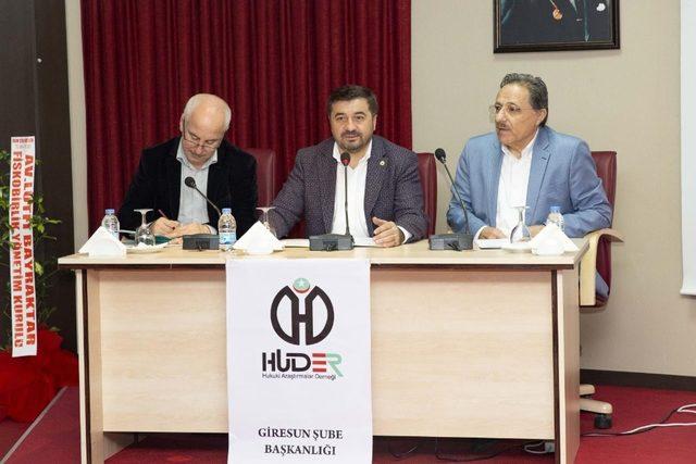 Giresun Üniversitesinde “Cumhurbaşkanlığı Hükümet Sistemi” çalıştayı