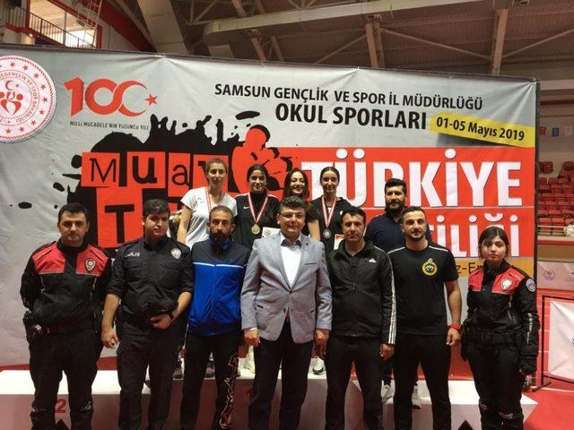 Malatyalı sporcular muaythaide büyük başarı elde etti