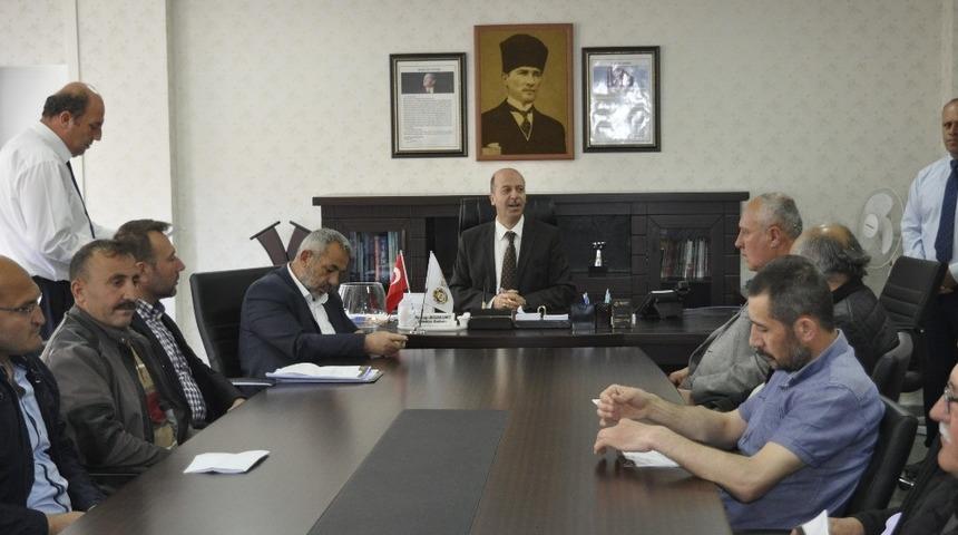 Şuhut Belediyesi meclis toplantısı