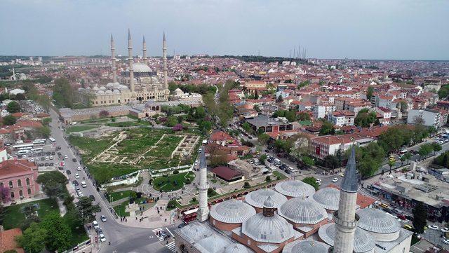 Edirne'de, Selimiye Camii önündeki 'Yeşim Kapanı Hanı' krizi çözüldü