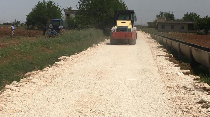 Eyy&uuml;biye&rsquo;de yol yapım &ccedil;alışmaları s&uuml;r&uuml;yor