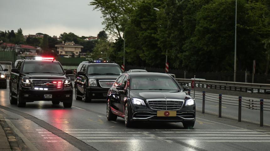 Cumhurbaşkanı Erdoğan'dan hasta ziyareti