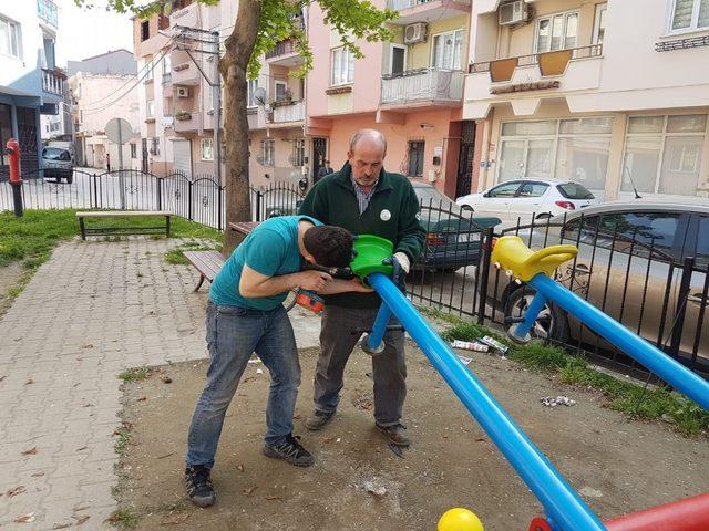 Gürsu’da parklar yaza hazırlanıyor