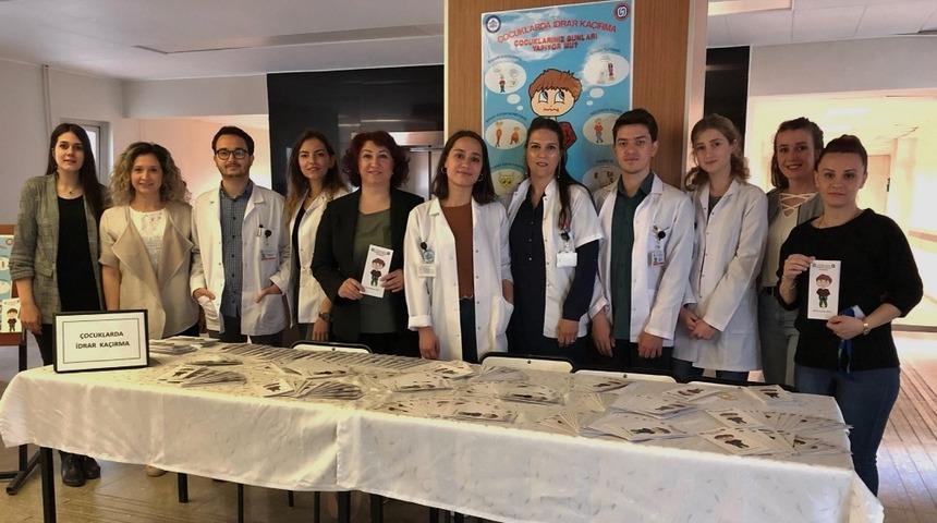 ESOG&Uuml; Hastanesi&rsquo;nde &ccedil;ocuklarda idrar ka&ccedil;ırma konusunda bilgilendirme etkinliği