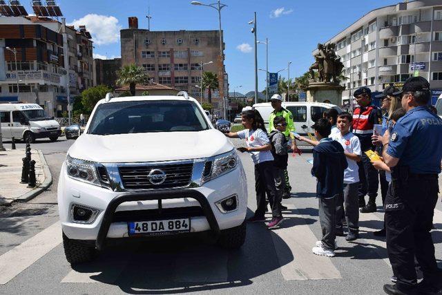 Ortaca’da Karayolu Trafik Güvenliği Haftası etkinliği