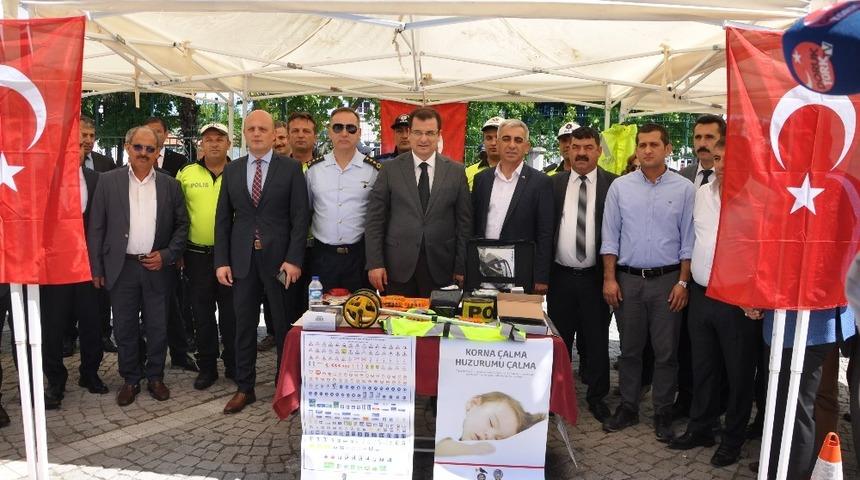 Dalaman&rsquo;da Karayolu Trafik G&uuml;venliği Haftası etkinliği