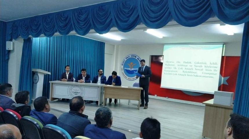 Şuhut&rsquo;ta K&ouml;ylere Hizmet G&ouml;t&uuml;rme Birliği Olağan Meclis Toplantısı