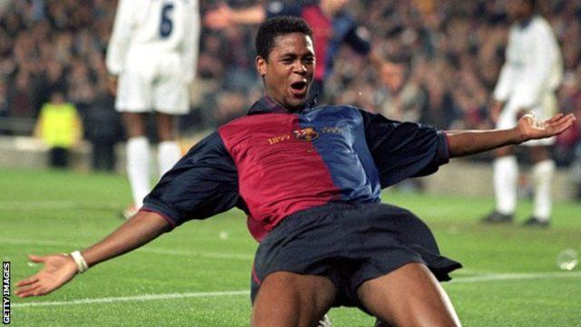 Patrick Kluivert golü böyle kutlamıştı