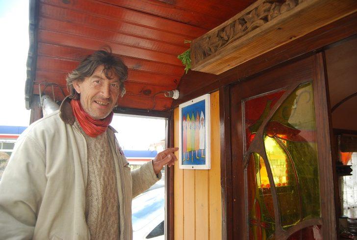 (Özel) Fransız turist traktörüyle dünya turuna çıktı G5