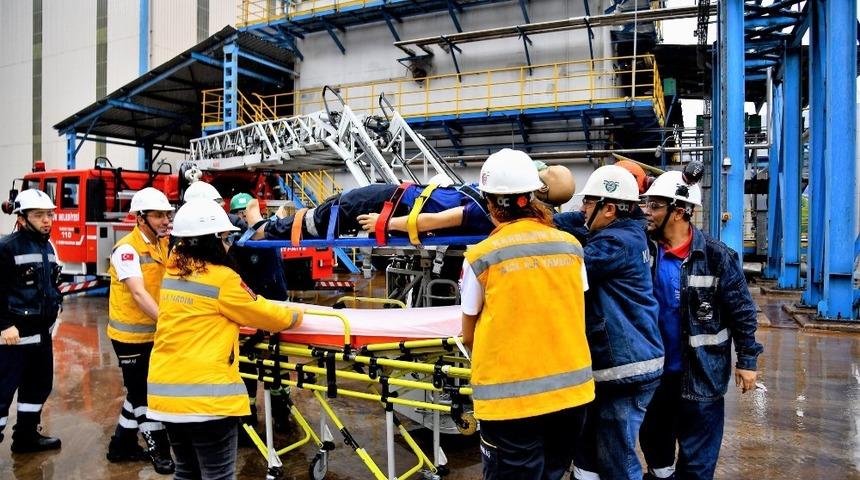 KARDEMİR&rsquo;de &lsquo;Acil Durum Tatbikatı&rsquo;