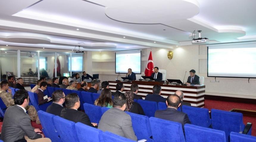 Vali Mustafa Masatlı başkanlığında tarım ve hayvancılık değerlendirme toplantısı d&uuml;zenlendi