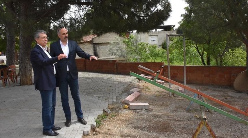 &Ccedil;amcı Mahallesi&rsquo;ne yeni park yapılıyor