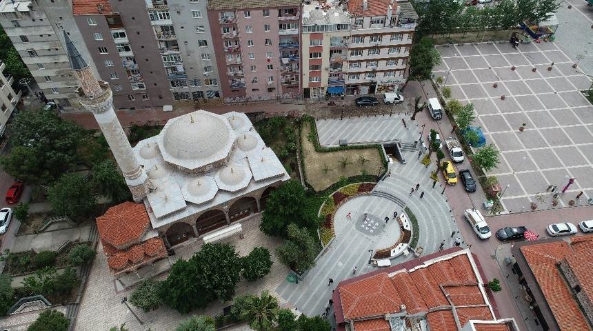 Yapılan düzenlemeyle 6 asırlık tarihi yapı gün yüzüne çıktı