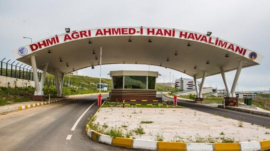 Ağrı Ahmed-i Hani Havalimanı&rsquo;ndan bir ayda 26 bin 800 kişi u&ccedil;tu