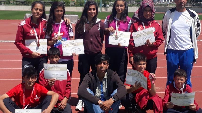 Siirtli kadınlar boccede takım halinde birinci oldu