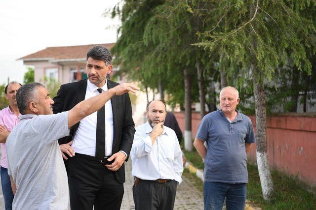 Başkan Kocaman çalışmaları yerinde inceledi