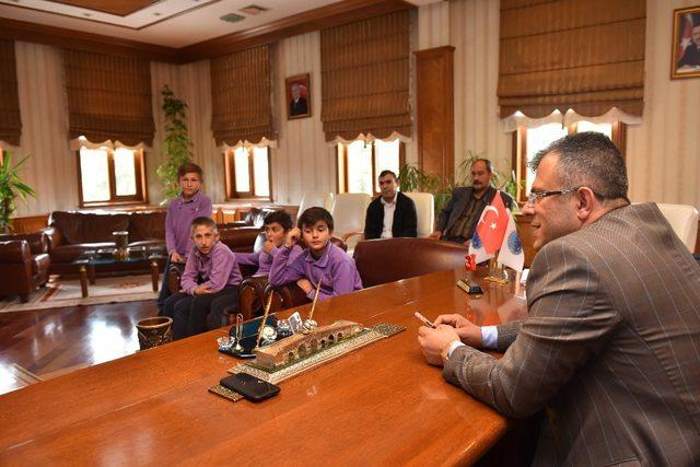 Taşköprü’de vatandaşlar Başkanlık makamında