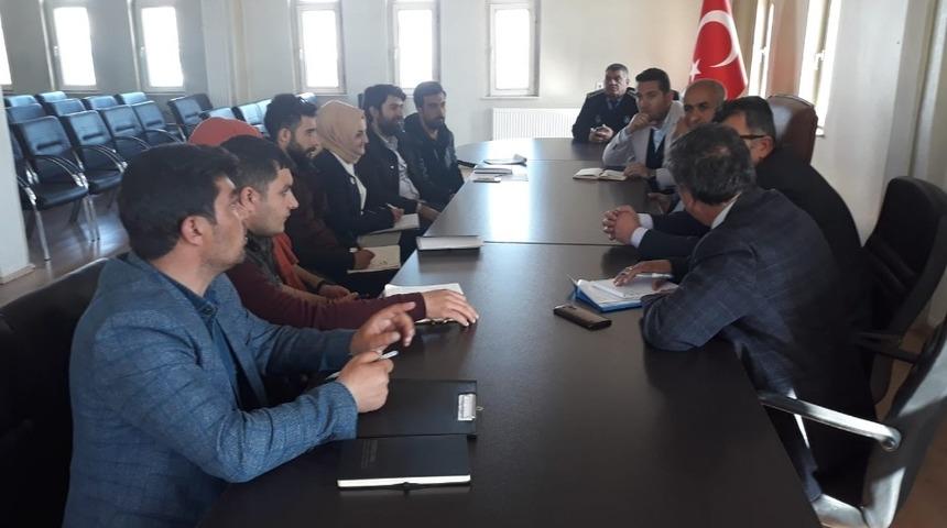 Başkan Esnari, belediye &ccedil;alışanlarıyla bir araya geldi