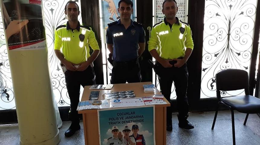 Kulp&rsquo;ta Trafik Haftası standı a&ccedil;ıldı