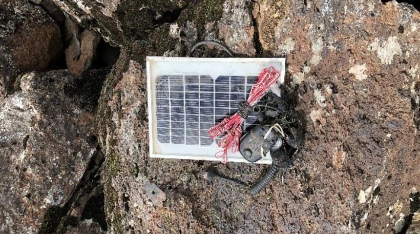 Ter&ouml;r sığınağı ve mevzileri imha edildi