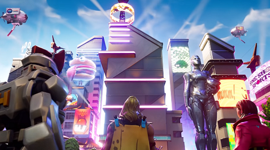Fortnite 9. sezonu haritadaki değişikliklerle başladı!