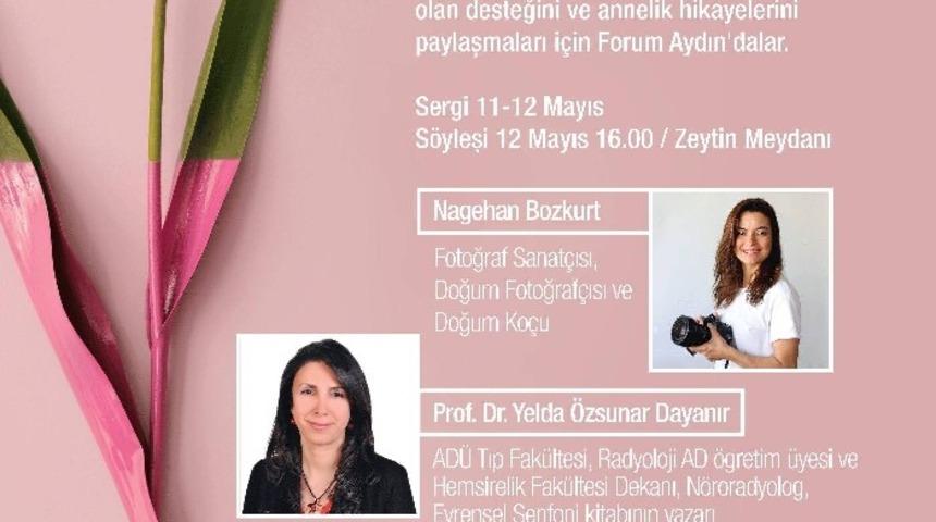 Forum Aydın, hem kariyer yapan hem de &ccedil;ocuk doğuran kadınları halkla buluşturuyor
