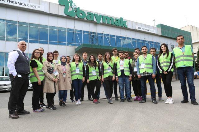 Bayburt Üniversitesi öğrencilerinden teknik gezi