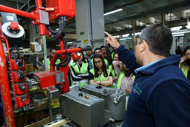 Bayburt Üniversitesi öğrencilerinden teknik gezi