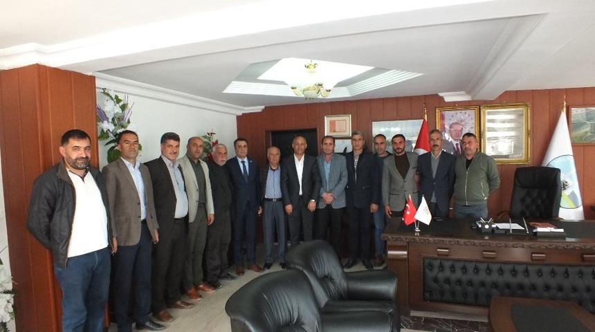 STK temsilcilerinden Başkan Altın&rsquo;a ziyaret