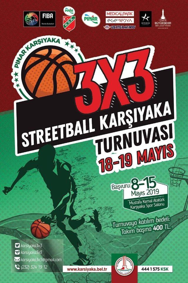 Karşıyaka’da ‘streetball’ heyecanı