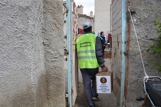 Ramazan ayı yardım paketleri ihtiyaç sahiplerine ulaştırılıyor