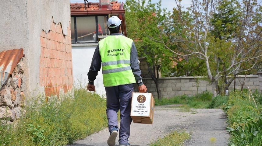 Ramazan ayı yardım paketleri ihtiya&ccedil; sahiplerine ulaştırılıyor